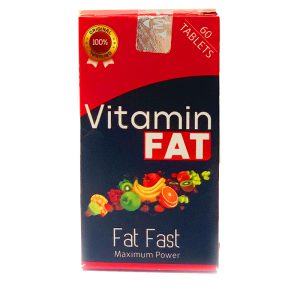 قرص چاقی بدن ویتامین فت (فت فست) 60 عددی 100% گیاهی افزایش وزن کل بدن و ماهیچه سازی و تقویت عضلات